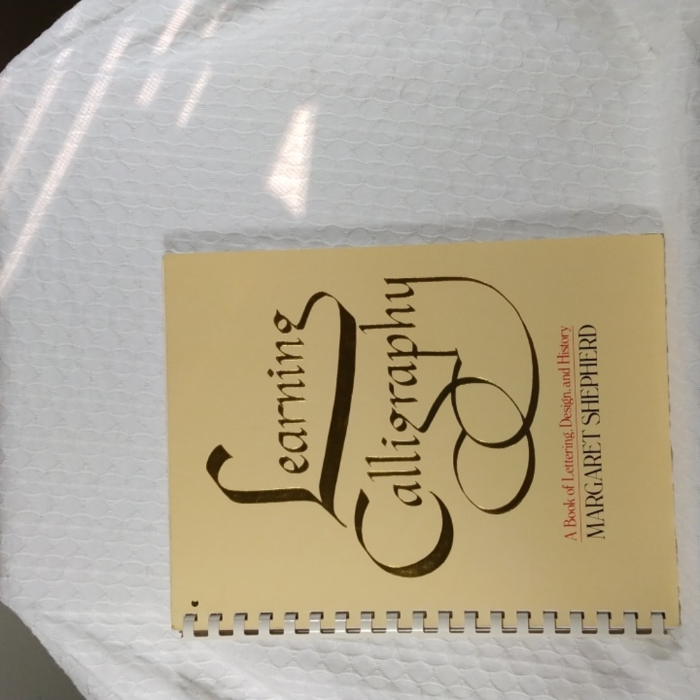 Beautifully Illustrated SBS Guide to Mastering Calligraphy (Shepherd) Vintage